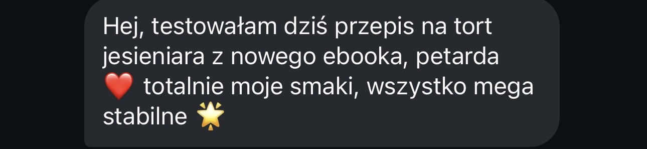 E-book tortowy - Edycja Jesienna - opinia 5