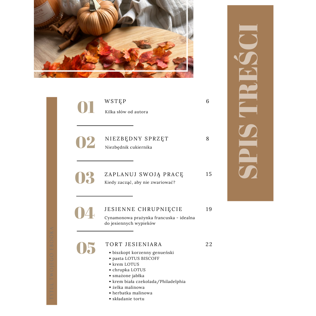 E-book tortowy – Edycja Jesienna - obrazek 2