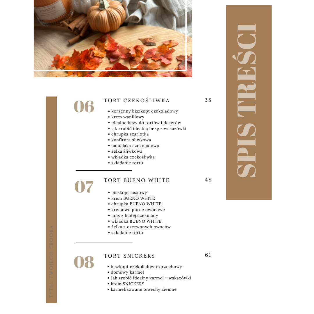 E-book tortowy – Edycja Jesienna - obrazek 3